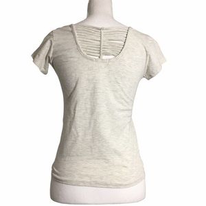 Sugar Rain cutout short sleeve tee. Size Medium